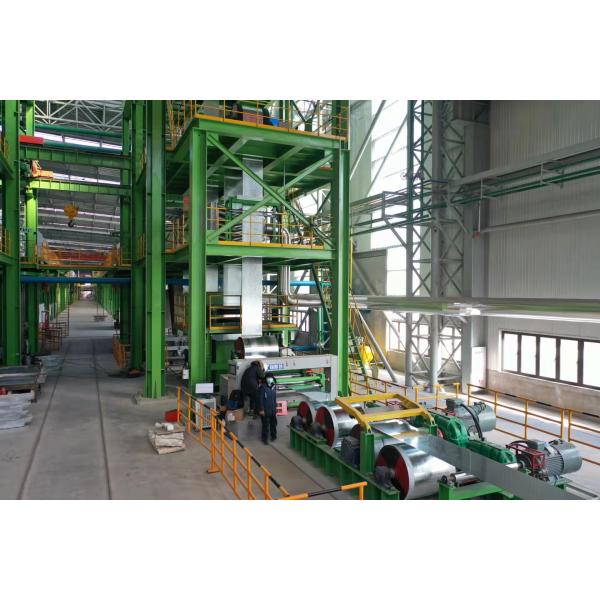Steel Continuous Galvanizing Line Equipment Hot Dip Galvalume 600-1250mm