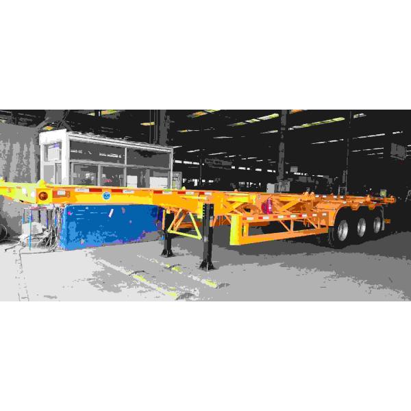 20001-25000 kg Max Payload CIMC Axle's 3-Axis Container Chassis Frames
