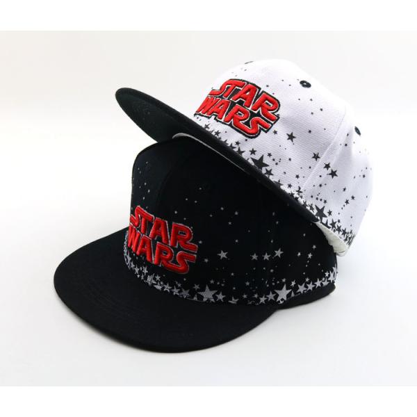 100% polyster Custom Snapback Embroidery customize snapback hats wholesale size57-59cm wihte black blue