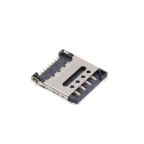 8P Micro SIM Card Socket Connector Flip Type Holder