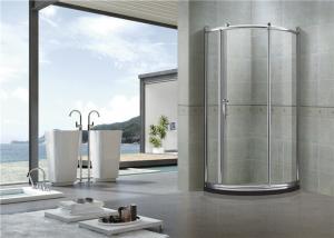 Quality Brushed All Arc Quadrant Shower Enclosures / Tempered Glass Shower Enclosure Kit for sale