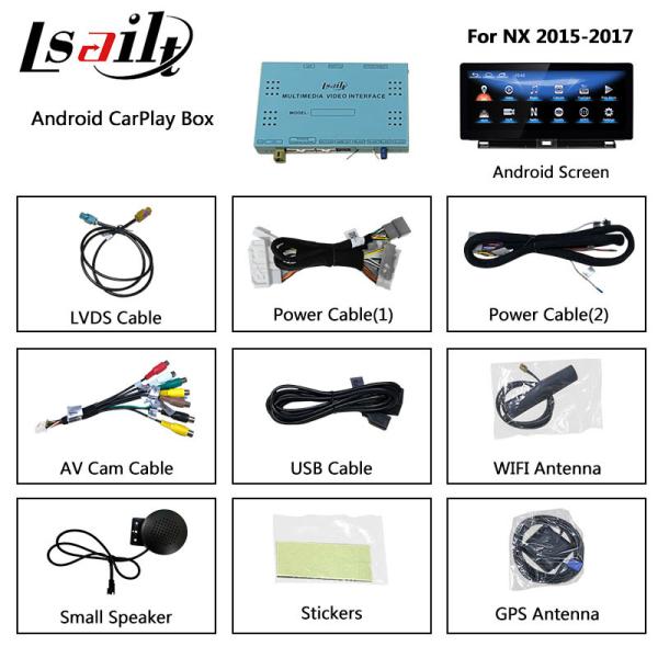Lsailt 10.25 Inch Car Multimedia Carplay Auto Android Screen For Lexus NX NX200T NX300 NX300h