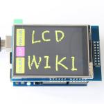 2.8 inch TFT Raspberry 320x240 resolution 20 PINS 8-bit parallel interface