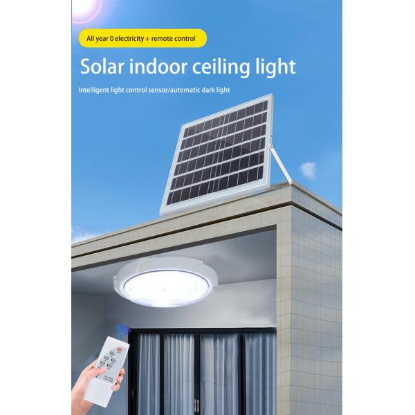 Dimmable Surface Mounted 500w Solar Led Ceiling Light With Remote Control