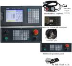 Humane 4 Axis milling CNC Controller system with usb + dsp function , PLC ladder