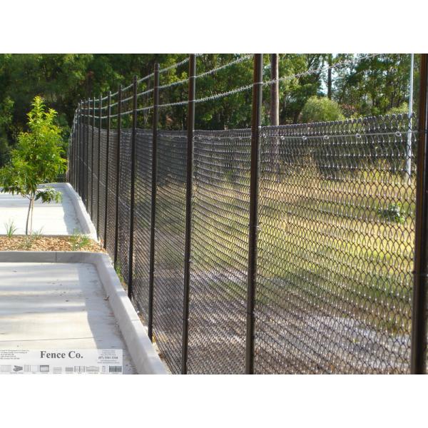 HDG chain link fence Hot-sell chain link diamond wire mesh fence