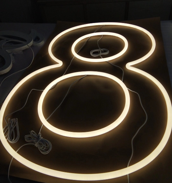 Waterproof 3000k DC24V Solid Acrylic Led Letters
