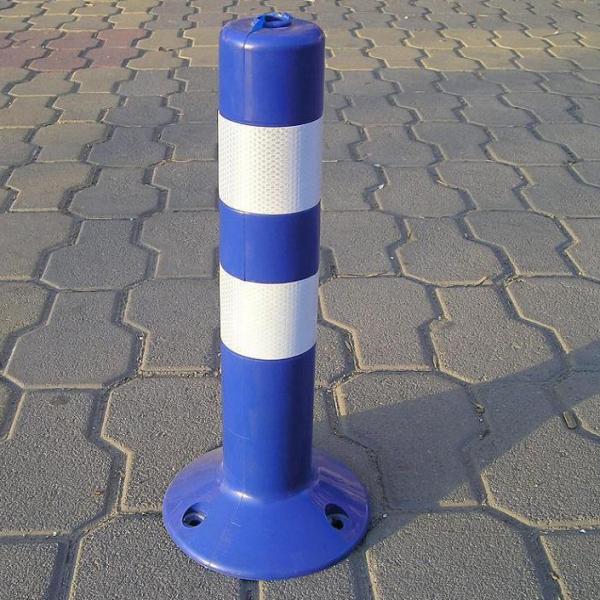 High Visible Rubber Base PE Plastic Traffic Cone Traffic With Durable Material