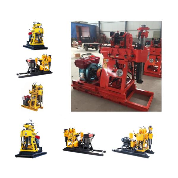 Industrial Drilling Rig Machine for 200m Drilling Depth