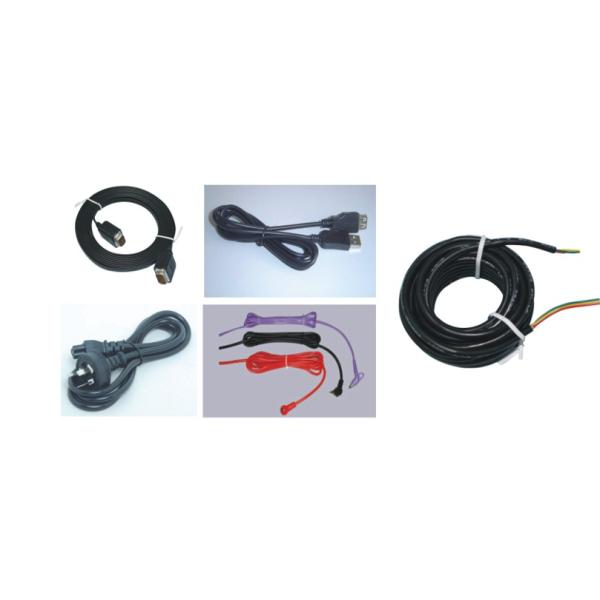 Automatic cable winding and bundling machine