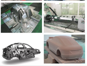 Double Head 5 Axis Machining Center Profile Mold Engraving 30180