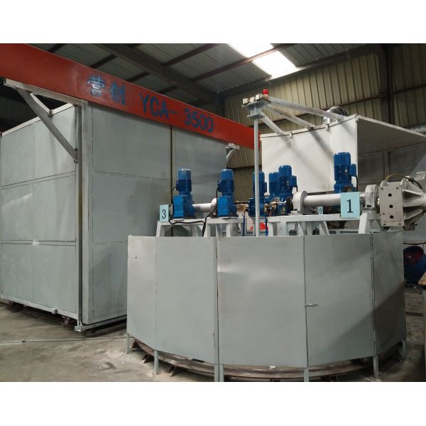 Carousel Rotational Molding Machine/Roto Moulding Machine For Mobile Toilet and other customized plastics