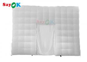 Quality Air Inflatable Tent Airproof LED Outdoor Inflatable Tent Cube 5x5x3.5mH For Party Event for sale
