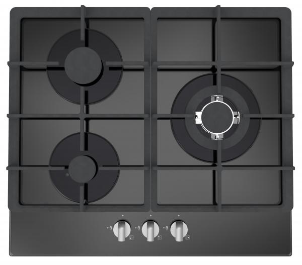 Buy 3 Burners Glass Gas Hob at wholesale prices
