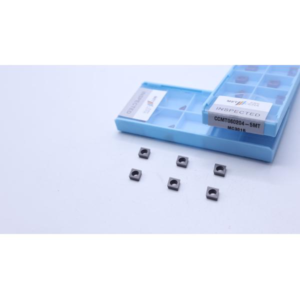 TiCN Cermet CCMT060204 Turning Inserts for High Precision Internal Metal Turning