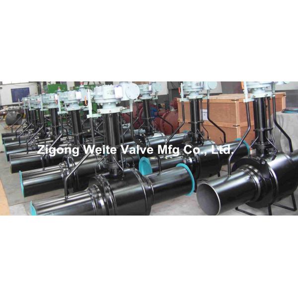 RTJ Ends Natural Gas Pipeline Valves 15Mpa Fully Welded Ball Valve