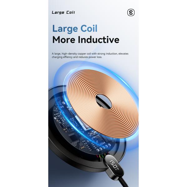 ESSAGER ES-WC15 Series 15W Charger for Android Magnetic Wireless Charger