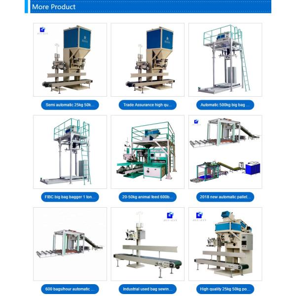 Semi Auto 20kg 50kg Aluminum Sulfate Belt Packing Machine