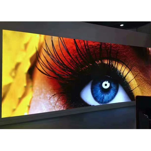 Fixed Wall Mounted Indoor Led Panel Display 3.91mm Pixels SMD2121