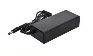 Quality High Efficiency AC DC Power Adapter , Desktop 24v 4a Power Supply ABS Materials for sale