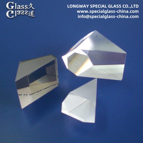 Precision Bk7 Glass Fused Silica Prism Lens For Camera And Imaging System