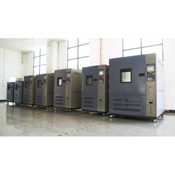 100L Environmental Test Chamber For Temperature Humidity Test IEC68-2-2 20% RH To 98% RH In Grey Blue