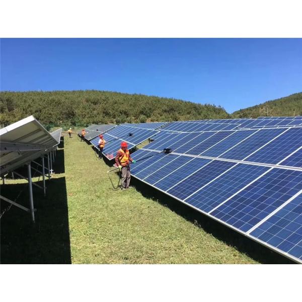 DC 24v Solar Panel Washing Machine Electric Customized For PV Panels