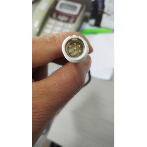 Siemens 7 Pin Adult Skin Medical Temperature Probe 3M Length Black