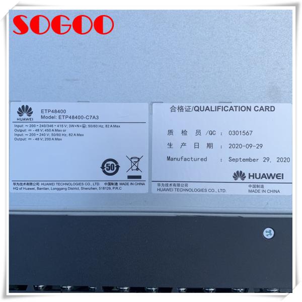 Embedded Power Supply System Huawei ETP48400-C7A3 High Efficiency 48V 4000W