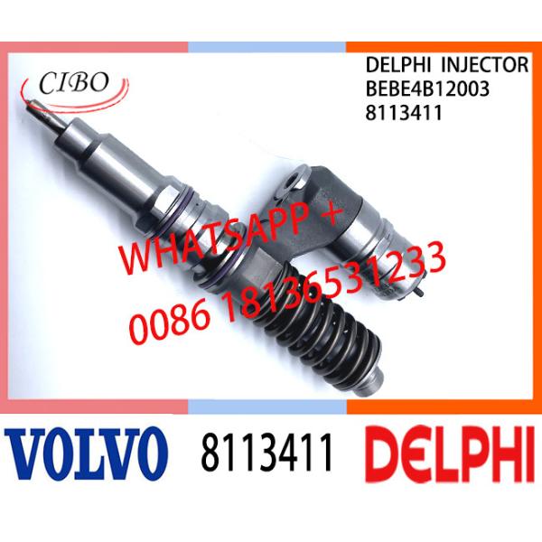 VOL 8113411 BEBE4B12003 Fuel engine Diesel Injector 8113411 BEBE4B12003 A3 for VOL D12 3039 US 465 SPEC 345-385 HP