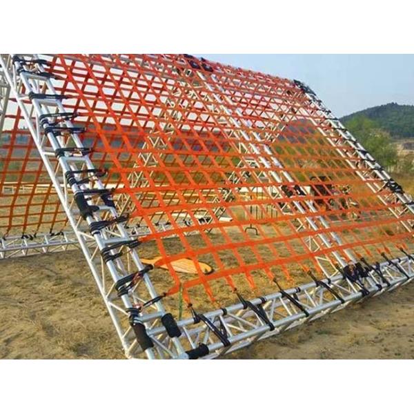 Nylon Or Polypropylene Sling Helideck Safety Net Used In Construction