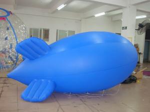 China Hot Welding Advertising Inflatables blue blimp for promotion with factory price on sale