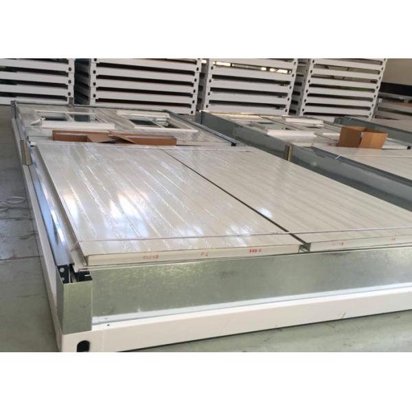 White Color Modular Container House 6000mm * 3000mm * 3000mm With Sliding Window