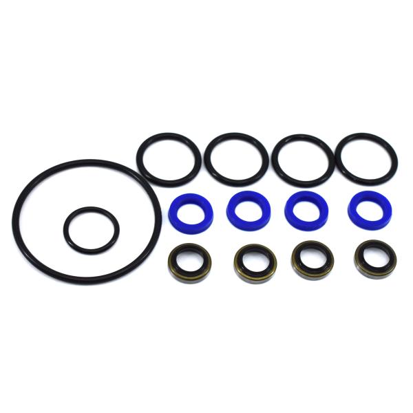 Rubber Black EX200-1 Pilot Valve Lever Valve Seal Kit For HITACHI