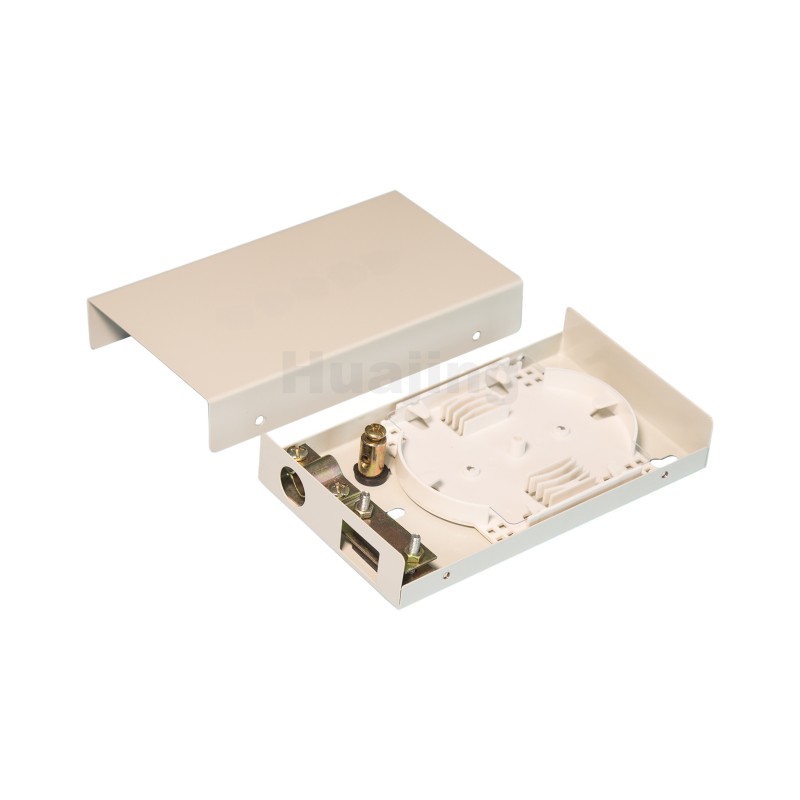 Pigtail Type Optic Cable Termination Box Wall Mounted 12 Cores