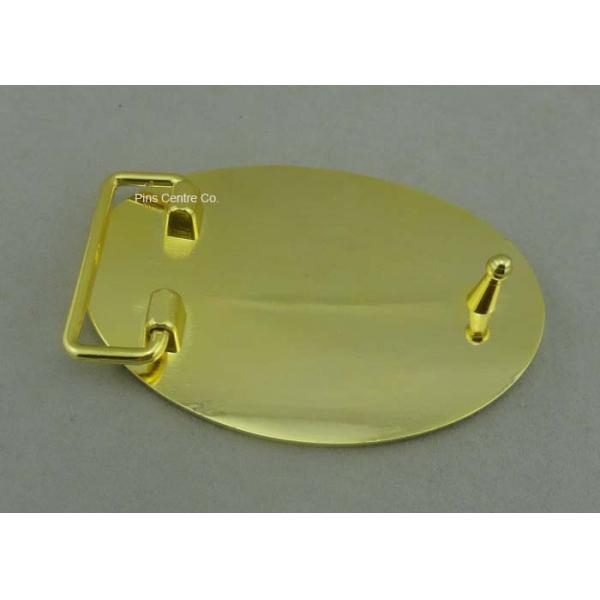Promotional Zinc Alloy Soft Enamel Buckle Die Casting 2.33 mm Thickness