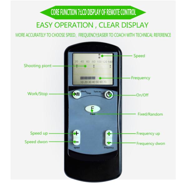 Badminton Shuttlecock Feeder Machine 180 Balls Capacity 33 Degrees Angle