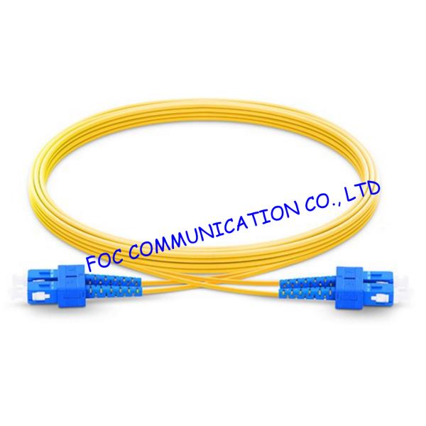 Durable Fiber Optic Patch Cord SC For Telecommunication Networks