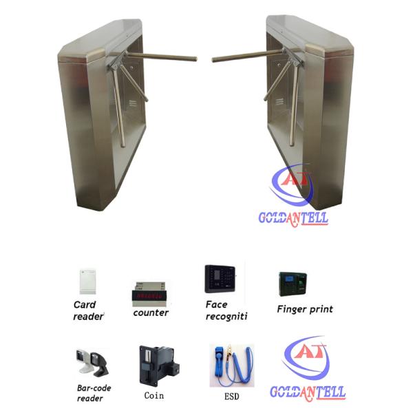 HS revolving biometric counter Subway Turnstile remote operation function