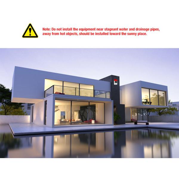 Wireless Outdoor Solar Audio Visual Siren Box with Waterproof Design for Outdoor USE CX804