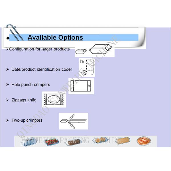 SWF 590 Baked Food Form Fill Seal Automatic Packing Machinery