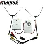 500M 8W Analog FPV VTX Drone Wireless Video Transmitter and Receiver 8 Channels