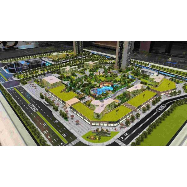 Residential Architectural Site Model Real Estate Scale Model 1:150