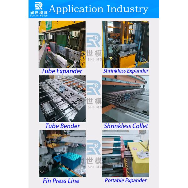 Φ5 Shrinkless Collet Chuck Tool For Clamping Heat Exchanger Coils