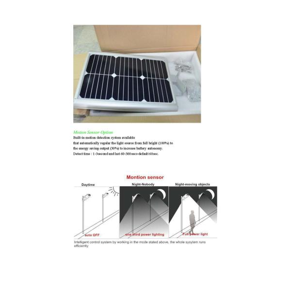 Solar powered integrated led lights / Solar lighting system / Solar Box