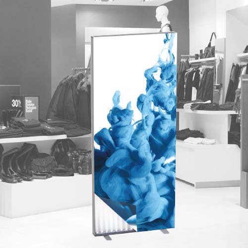 Indoor LED SEG Light Box Graphics Trade Show Display Walls 1mx2m