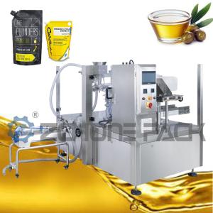 220V Automatic Spout Pouch Packing Machine , Practical Detergent Packaging