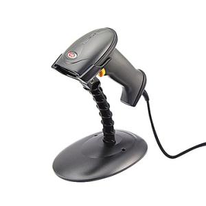 Quality Black Automatic Barcode Scanner Convenient Operation Plug And Play for sale