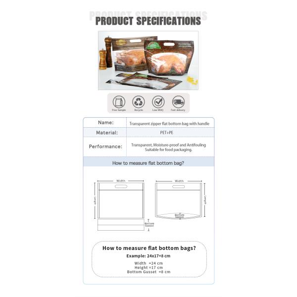 Custom Microwave Roast Chicken Packaging