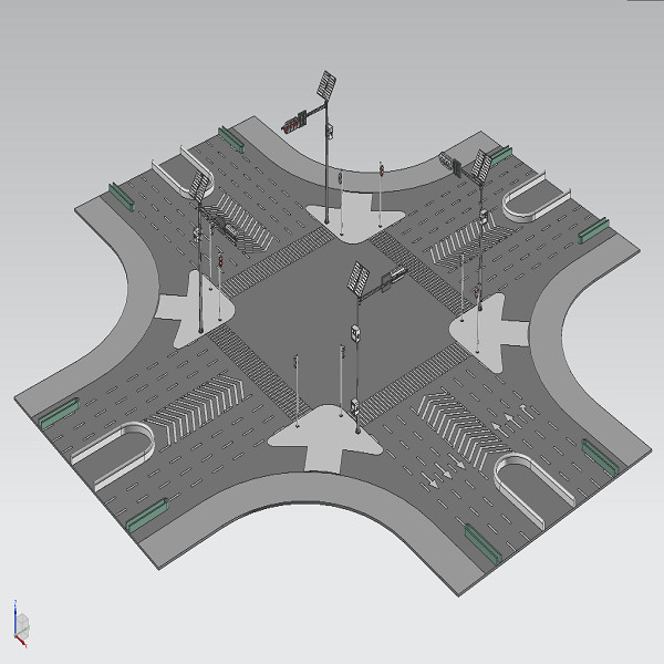 Polygonal Shape Traffic Light Pole 6M X 12M Signal Light Pole With Arm